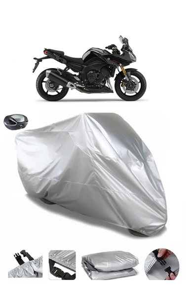 Yamaha Fazer 8 Su  Geçirmez Motosiket Brandası Arka Çanta Uyumlu ürün görseli 1