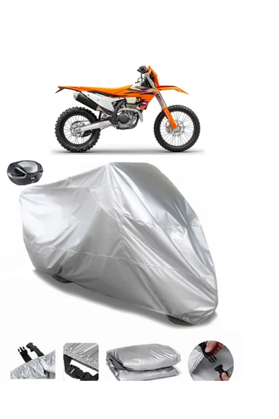 KTM 350 EXC-F Six Days Su  Geçirmez Motosiket Brandası Arka Çanta Uyumlu ürün görseli 1