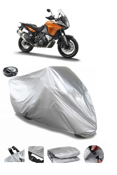 KTM 1190 Adventure Su  Geçirmez Motosiket Brandası Arka Çanta Uyumlu ürün görseli 1