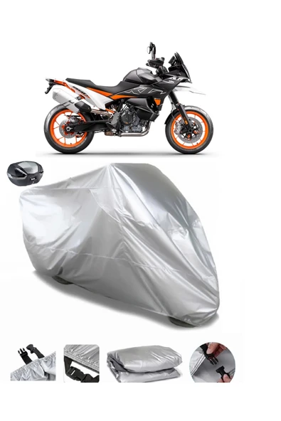 KTM 890 SMT Su  Geçirmez Motosiket Brandası Arka Çanta Uyumlu ürün görseli 1