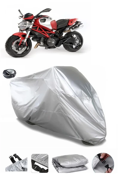 Ducati Monster 796 Su  Geçirmez Motosiket Brandası Arka Çanta Uyumlu ürün görseli 1