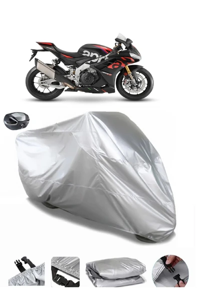 Aprilia RSV4 Factory Su  Geçirmez Motosiket Brandası Arka Çanta Uyumlu ürün görseli 1