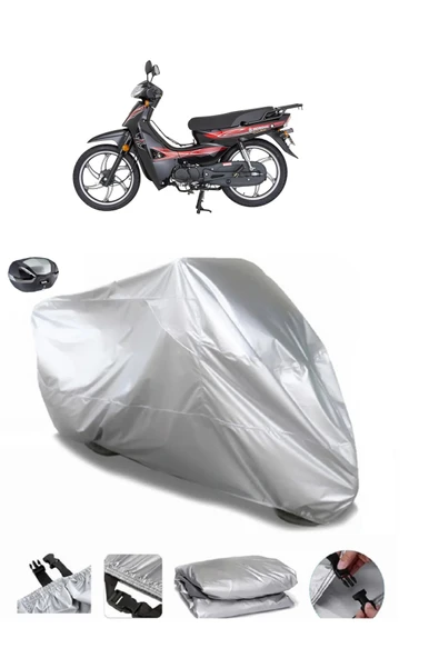 Mondial 50 SFC Su  Geçirmez Motosiket Brandası Arka Çanta Uyumlu ürün görseli 1
