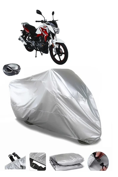 Arora AR 185-20 Fırtına Su  Geçirmez Motosiket Brandası Arka Çanta Uyumlu ürün görseli 1