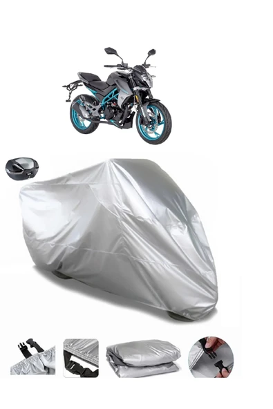 CF Moto 150NK Su  Geçirmez Motosiket Brandası Arka Çanta Uyumlu ürün görseli 1
