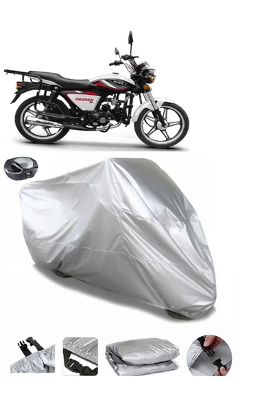 Kuba Dragon 50 Su  Geçirmez Motosiket Brandası Arka Çanta Uyumlu ürün görseli 1