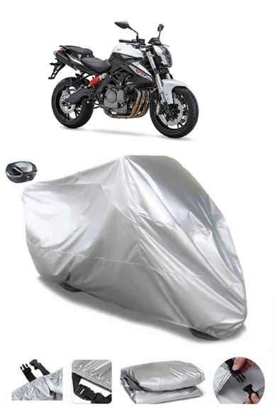 Benelli TNT 600 Su  Geçirmez Motosiket Brandası Arka Çanta Uyumlu ürün görseli 1