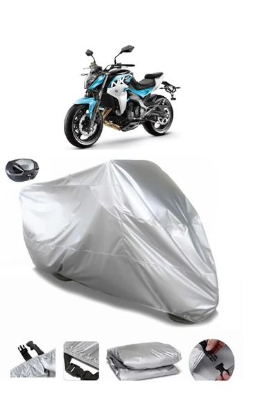 CF Moto 400NK Su  Geçirmez Motosiket Brandası Arka Çanta Uyumlu ürün görseli 1