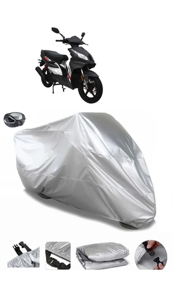 Mondial 125 Ardour Su  Geçirmez Motosiket Brandası Arka Çanta Uyumlu ürün görseli 1
