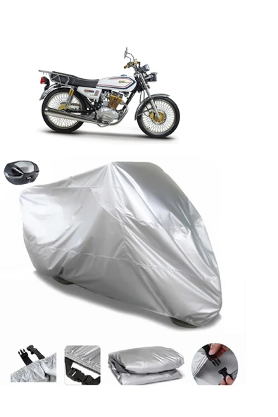 Kuba Çita 180R Gold Su  Geçirmez Motosiket Brandası Arka Çanta Uyumlu ürün görseli 1