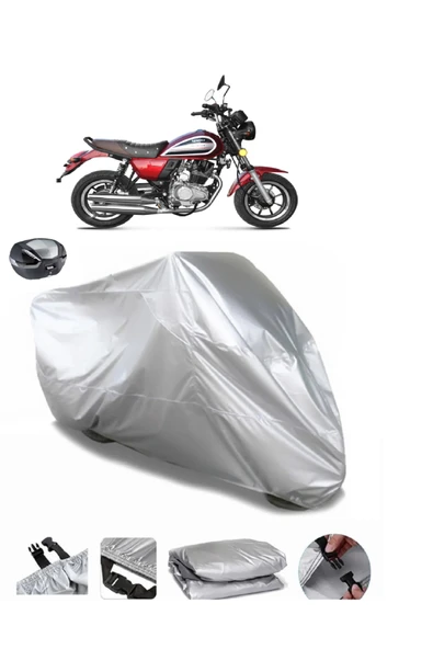Yuki Scram 170 Su  Geçirmez Motosiket Brandası Arka Çanta Uyumlu ürün görseli 1