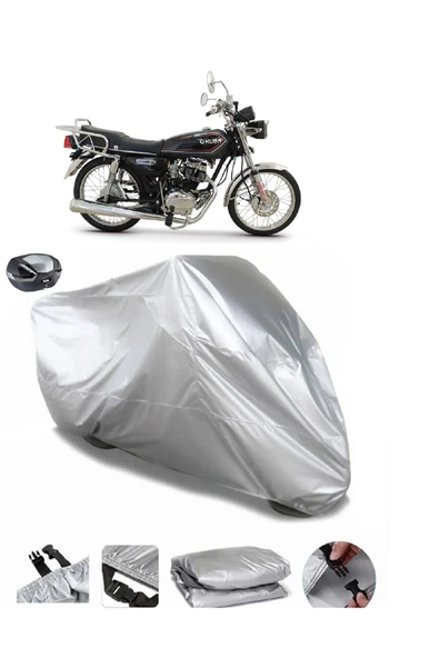 Kuba Çita 100 Su  Geçirmez Motosiket Brandası Arka Çanta Uyumlu ürün görseli 1