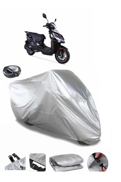 Arora Verano AR 125-25 Su  Geçirmez Motosiket Brandası Arka Çanta Uyumlu ürün görseli 1