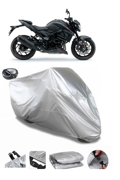 Suzuki GSX-S 750 ABS Su  Geçirmez Motosiket Brandası Arka Çanta Uyumlu ürün görseli 1
