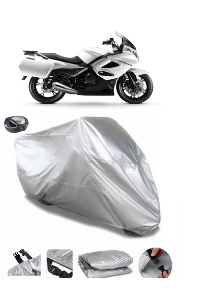 CF Moto 650TK Su  Geçirmez Motosiket Brandası Arka Çanta Uyumlu ürün görseli 1