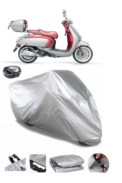 Arora Mojito 125 Su  Geçirmez Motosiket Brandası Arka Çanta Uyumlu ürün görseli 1