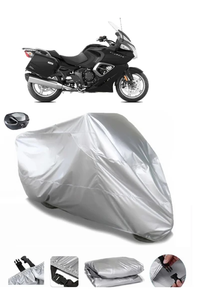 Triumph Trophy 1200 Su  Geçirmez Motosiket Brandası Arka Çanta Uyumlu ürün görseli 1