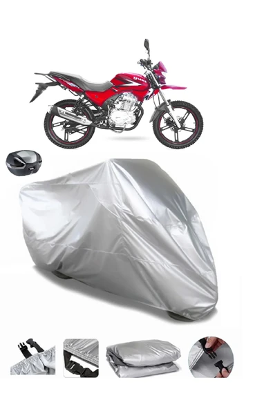 Yuki YK 150-9 Goldfox Su  Geçirmez Motosiket Brandası Arka Çanta Uyumlu ürün görseli 1