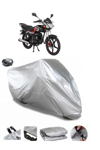 Mondial 125 Superboy i Su  Geçirmez Motosiket Brandası Arka Çanta Uyumlu ürün görseli 1