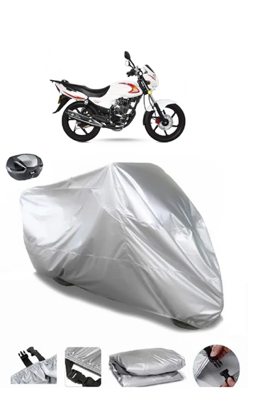 Yuki YK 150-G Üstad Su  Geçirmez Motosiket Brandası Arka Çanta Uyumlu ürün görseli 1