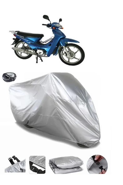 Mondial 100 UKH Su  Geçirmez Motosiket Brandası Arka Çanta Uyumlu ürün görseli 1