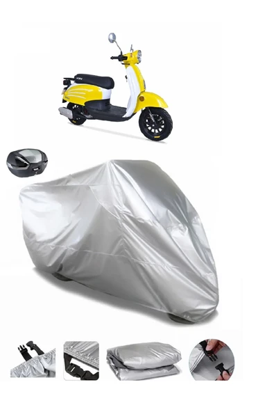 Arora Dazzle 125 Su  Geçirmez Motosiket Brandası Arka Çanta Uyumlu ürün görseli 1