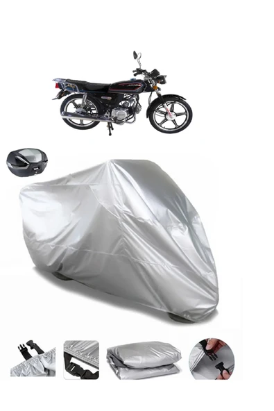 Arora CG50 Su  Geçirmez Motosiket Brandası Arka Çanta Uyumlu ürün görseli 1