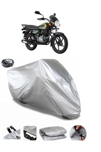 Bajaj Boxer Su  Geçirmez Motosiket Brandası Arka Çanta Uyumlu ürün görseli 1