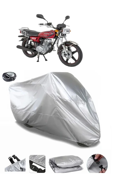 Mondial 100 UGK Su  Geçirmez Motosiket Brandası Arka Çanta Uyumlu ürün görseli 1