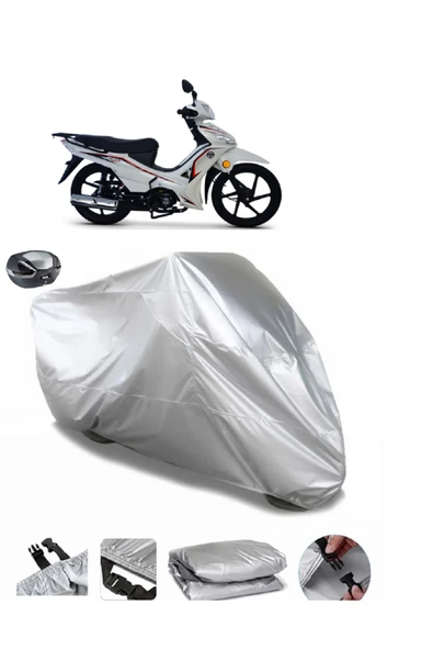 Kuba Ege 100 Su  Geçirmez Motosiket Brandası Arka Çanta Uyumlu ürün görseli 1