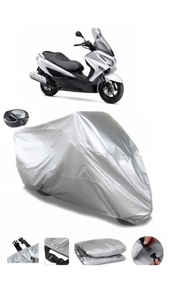 Suzuki Burgman 200 Su  Geçirmez Motosiket Brandası Arka Çanta Uyumlu ürün görseli 1
