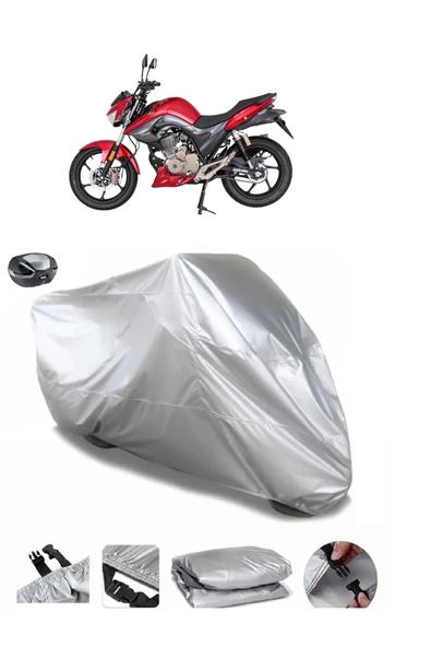Mondial 125 Drift L Su  Geçirmez Motosiket Brandası Arka Çanta Uyumlu ürün görseli 1