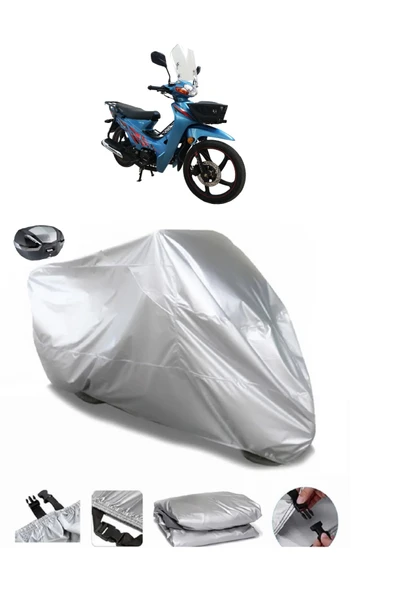 Apachi Myra Su  Geçirmez Motosiket Brandası Arka Çanta Uyumlu ürün görseli 1
