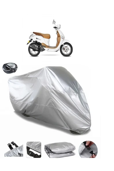 Yuki YK 150 T-3 Su  Geçirmez Motosiket Brandası Arka Çanta Uyumlu ürün görseli 1