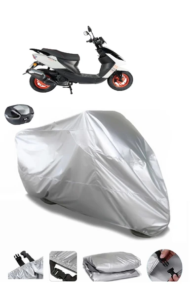 Arora AR 50-11 Ares Su  Geçirmez Motosiket Brandası Arka Çanta Uyumlu ürün görseli 1