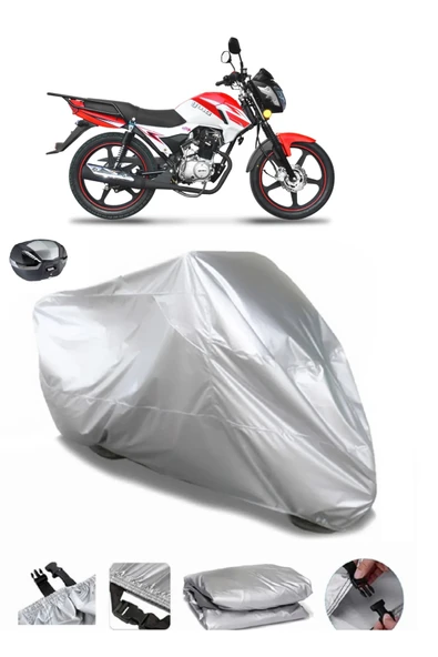 Yuki Fifty 50 Su  Geçirmez Motosiket Brandası Arka Çanta Uyumlu ürün görseli 1