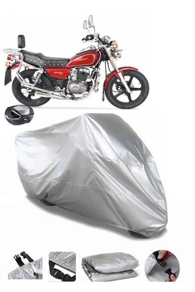 Arora AR 200-16C Jaguar Su  Geçirmez Motosiket Brandası Arka Çanta Uyumlu ürün görseli 1