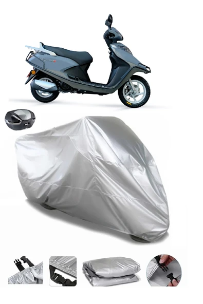 Arora Special 125 Su  Geçirmez Motosiket Brandası Arka Çanta Uyumlu ürün görseli 1