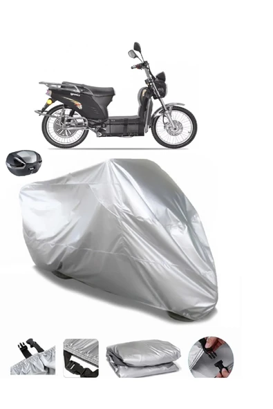 Yuki YK-22 Rüzgar (Elektrikli)Su  Geçirmez Motosiket Brandası Arka Çanta Uyumlu ürün görseli 1