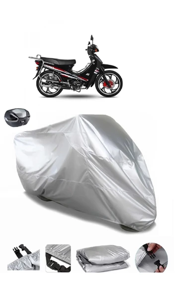 Yuki YK100-7 Paşa Su  Geçirmez Motosiket Brandası Arka Çanta Uyumlu ürün görseli 1