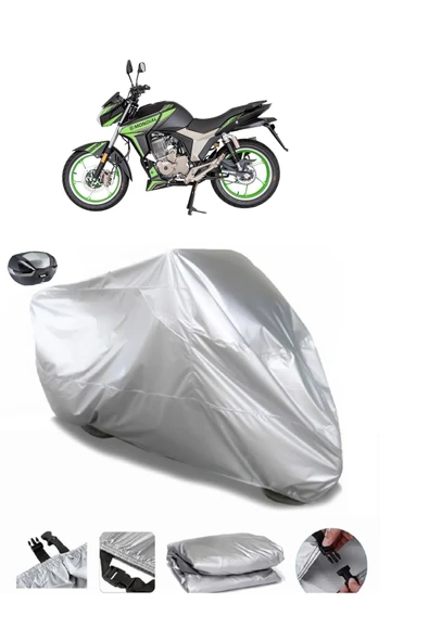 Mondial KD 125 F Su  Geçirmez Motosiket Brandası Arka Çanta Uyumlu ürün görseli 1