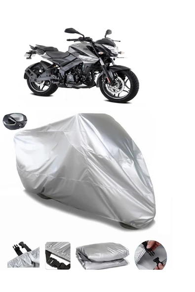 Bajaj Pulsar AS 200 Su  Geçirmez Motosiket Brandası Arka Çanta Uyumlu ürün görseli 1