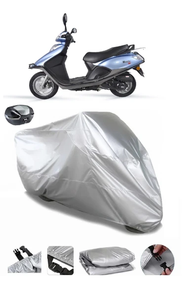 Arora Vesta 50 Su  Geçirmez Motosiket Brandası Arka Çanta Uyumlu ürün görseli 1