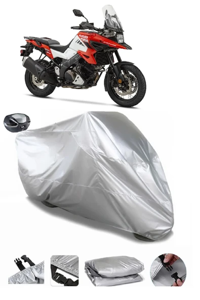 Suzuki V-Strom 1050 DE Su  Geçirmez Motosiket Brandası Arka Çanta Uyumlu ürün görseli 1