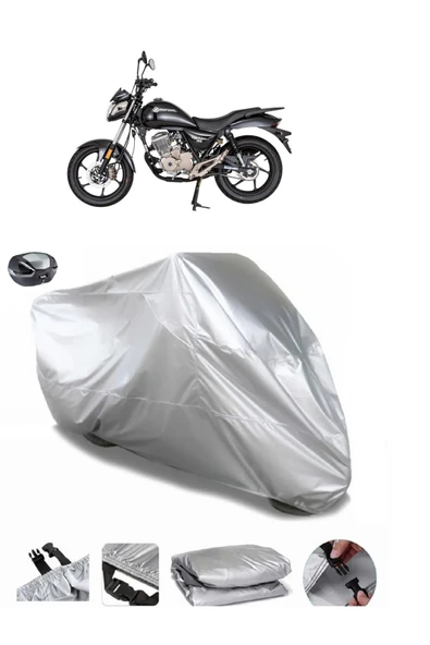Mondial 125 Vulture i Su  Geçirmez Motosiket Brandası Arka Çanta Uyumlu ürün görseli 1