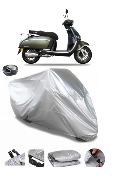Yuki Mojito 50 Su  Geçirmez Motosiket Brandası Arka Çanta Uyumlu ürün görseli 1