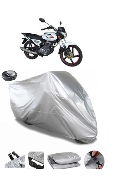 Kuba CG150 Su  Geçirmez Motosiket Brandası Arka Çanta Uyumlu ürün görseli 1