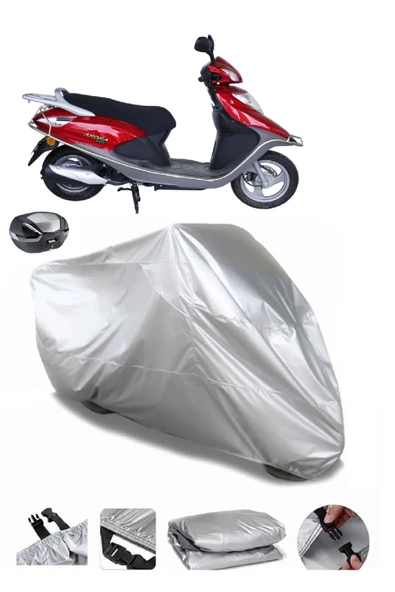 Arora AR 50 Special Su  Geçirmez Motosiket Brandası Arka Çanta Uyumlu ürün görseli 1