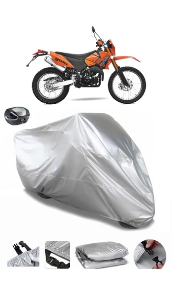 Yuki YK250GY-7 İzci Su  Geçirmez Motosiket Brandası Arka Çanta Uyumlu ürün görseli 1