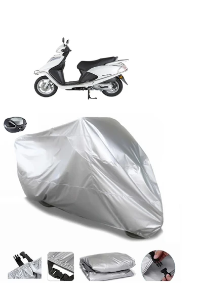 Mondial Fury 110i Su  Geçirmez Motosiket Brandası Arka Çanta Uyumlu ürün görseli 1